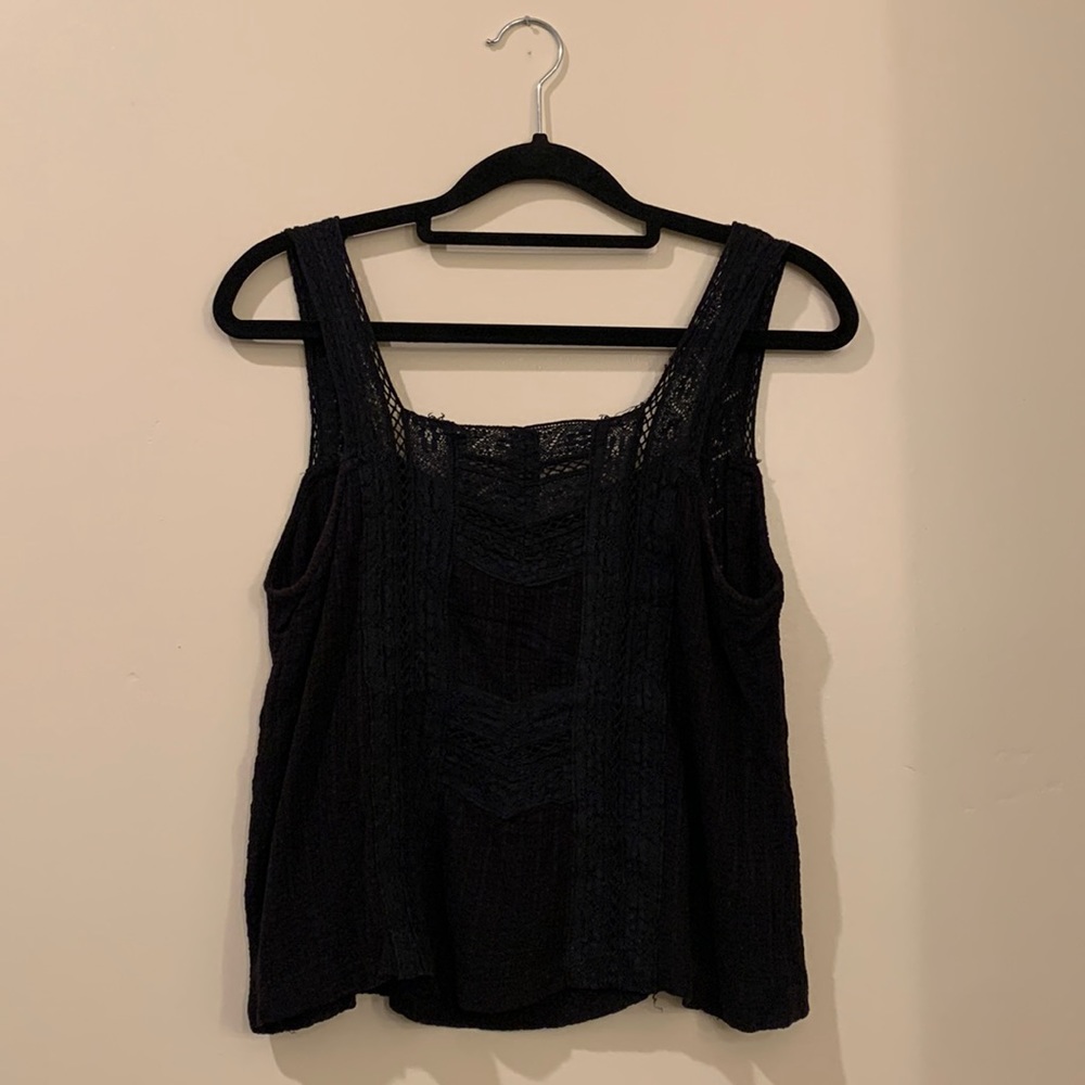 Mango linen tank